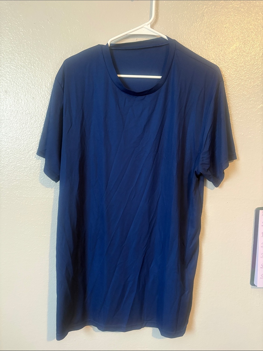 Men's Short Sleeve Crew Neck T-Shirt - Deep Blue